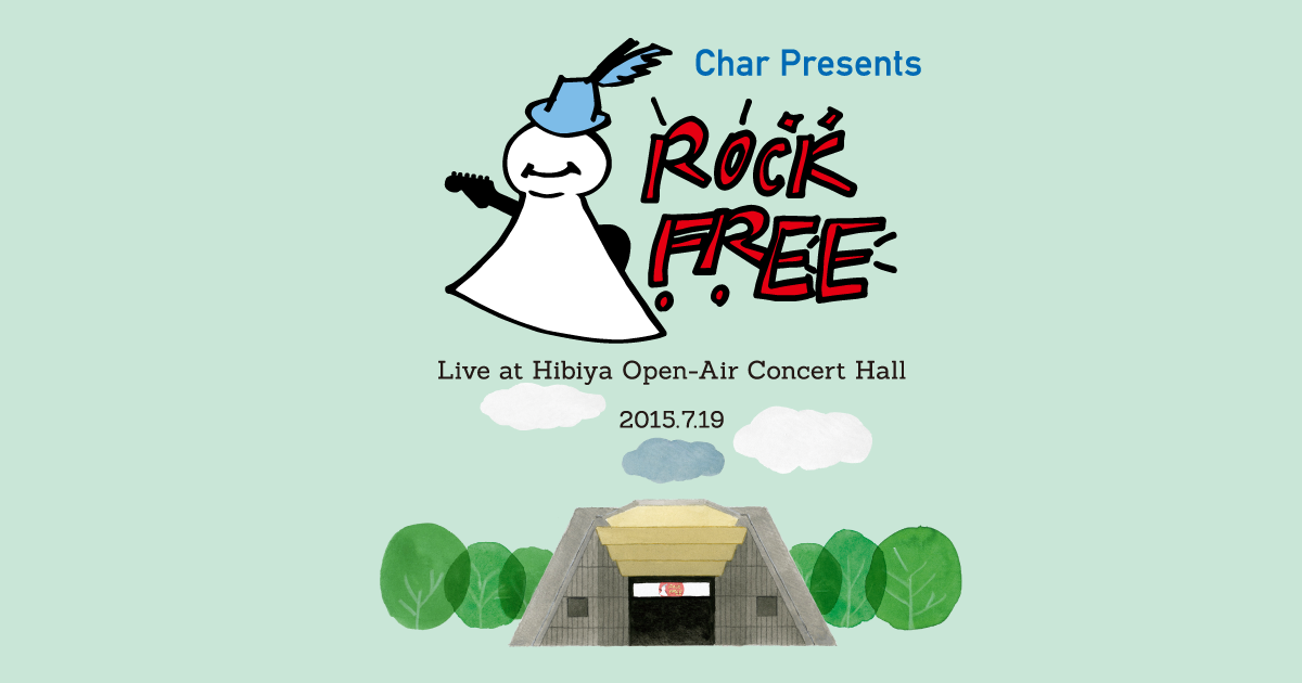 Char「ROCK FREE CONCERT」RELEASE on 2016.9.30 (Fri.) - zicca.net
